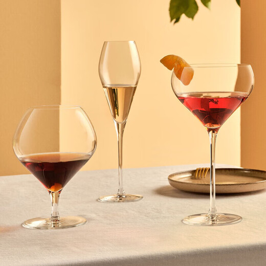 Türkiye imported fantasy non-lead crystal glass goblet 770ml set of 6 pieces