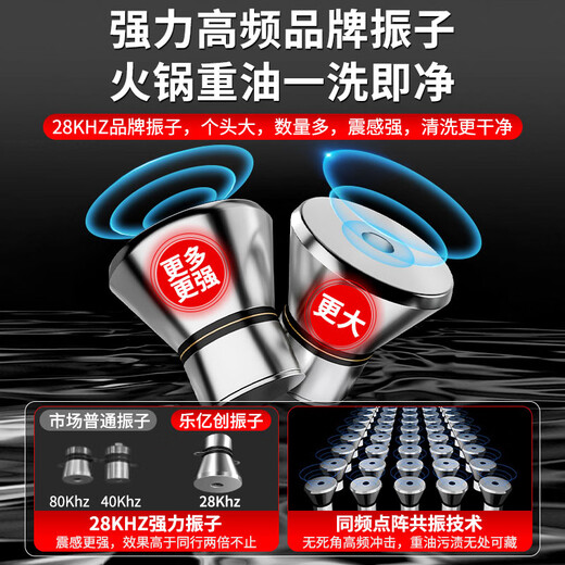 Leyichuang Lavavajillas ultrasónico Cantina comercial Fábrica Escuela Lavavajillas de escritorio Equipo de cocina comercial Totalmente automático Pequeño Restaurante grande Catering Hotel Máquina de limpieza especial 1,8 metros Sincronización inteligente Modelo de respaldo contra quemaduras en seco