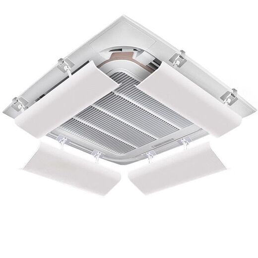 Wing Fantasy central air conditioner windshield ceiling unit air conditioner air outlet shield wind deflector ceiling unit baffle to prevent direct blowing and block the wind Central air conditioner 45x20CM (single unit price) 1x1x1cm