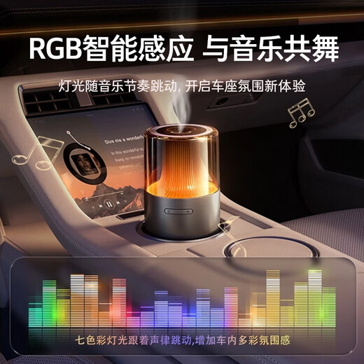 TORRAS Car Aromatherapy Car Perfume Smart Air Purifier Fragrance Motorcycle Interior Decorative Ornaments Viewing New Car Gift