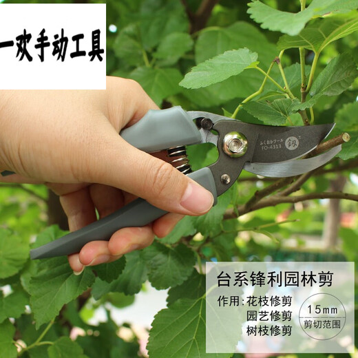 Fukuoka tools garden shears, fruit tree pruning shears, gardening shears, labor-saving scissors FO4313 FO-4313