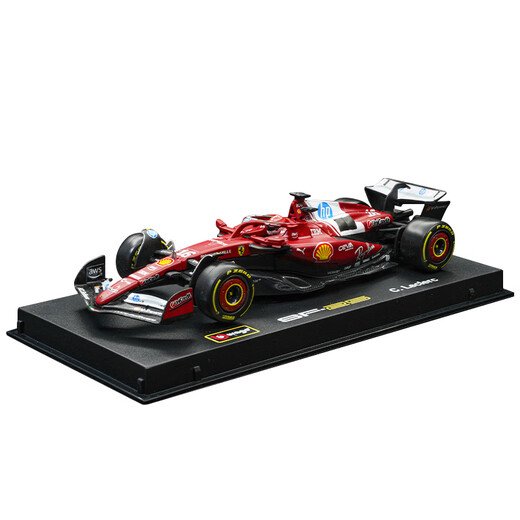Bimigo F1 Racing Ferrari SF25 Leclerc No. 16 Hardcover Edition 2025 Car Model Alloy Car Model Toy