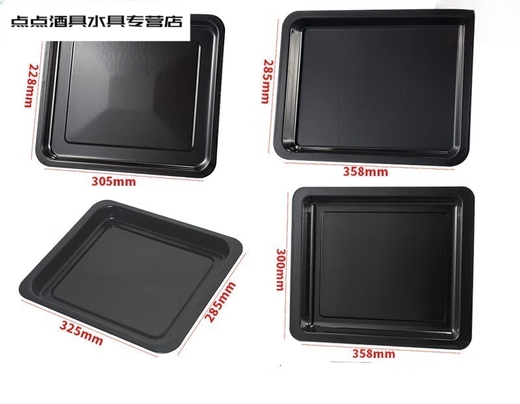 Topological baking pan enamel 15 liters 18 liters 25 liters 30 liters 35 liters 38 liters baking pan food tray oven home enamel baking pan 378*298mm