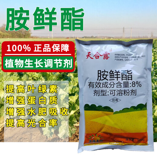 Runtian Baihu 8% ethylamine DA-6 regulator wheat rapid rooting, flower and fruit preservation, root strengthening, seedling prevention, coloring and yield increase 8% ethylamine 500g * 1 bag