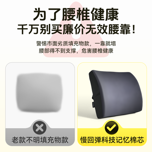 Wise Nation waist support lumbar pillow office waist support sedentary artifact lumbar support lumbar pad lumbar cushion car seat cushion back cushion