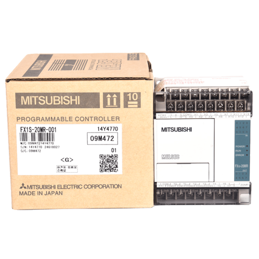Brand new Mitsubishi PLC FX1S-10MR-001 14MR 20MT 30MR module programmable controller original FX1S-10MR-001 (relay type 6 inputs 4 outputs