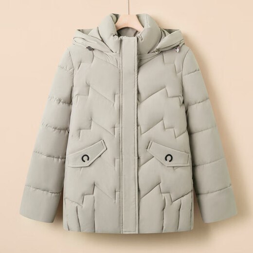 Fengxiao mother's winter coat, cotton-padded jacket, women's style, 50 and 60 years old, stylish elderly cotton-padded jacket, plus velvet and thickening, 2026 New Year's clothes