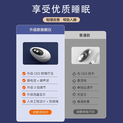 RASW German smart sleep device, deep insomnia, improves relaxation, anxiety and depression, assists sleep artifact, micro-current stimulation instrument, relieves insomnia instrument, gift for parents and elders, flagship version, green - smart movement, physical sleep aid, physical pulse, LCD display, fall asleep quickly