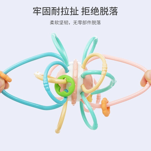 Dr. Ma Manhattan Ball Beißring Baby Hand Ball Spielzeug Baby Früherziehung Rassel Spielzeug Geburtstagsgeschenk