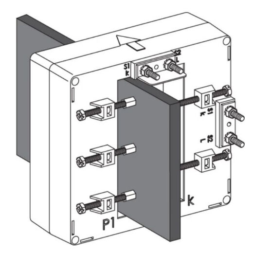 Schneider current transformer CT moist heat type current ratio 1000/5 busbar 52X127 METSECT5DC250 current transformation ratio 2500_5 busbar