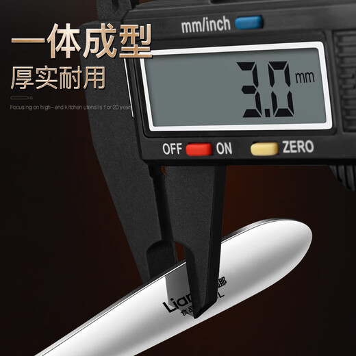 Lianna 316L stainless steel dumpling filling scoop, filling spoon for wonton fillings, special filling spoon for dumplings, food grade 316L filling spoon (1 piece) brand guarantee