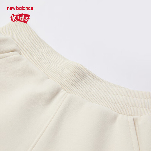 NEW BALANCEnb children's clothing children's girls' 26 spring new casual sports trousers ND4LG14072 light beige 110
