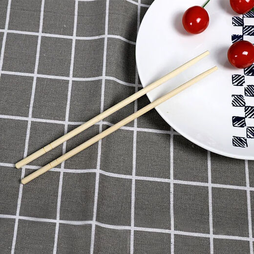 Disposable chopsticks for household fast food and hygienic bamboo chopsticks for restaurants, individually packaged for banquets, banquets and dinners, 19.5cm*5.5mm, individually packaged, 50 pairs