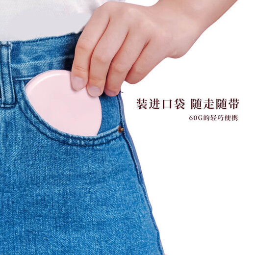 Fat Donglai same style makeup mirror portable mini double-sided small round mirror magnifying makeup mirror portable mirror mini makeup folding portable mirror travel lipstick girl model white X3