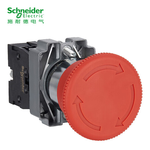 Schneider emergency stop button switch 22mm mushroom head stop XB2BS542C 442C642C ZB2BE102C ZB2BS64C_60mm head