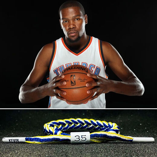 Qindu Basketball Bracelet Irving Cobe Curry James Harden Durant NBA All-Luminous Silicone Bracelet Rope SL-683 No. 23 Jordan No