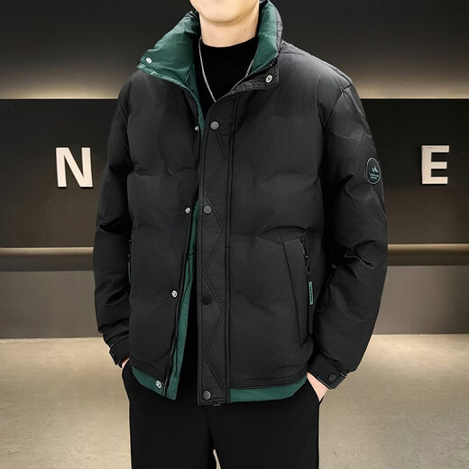 Snow Flying (SNOWFLYING) high-end brand down jacket men's winter new casual versatile duck down warm jacket trendy short cold-proof clothing white