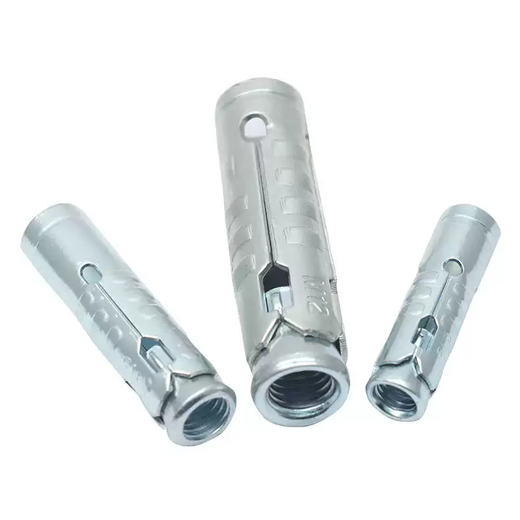 Yusenyi galvanized fish scale pull-expansion expansion screw combination expansion sleeve integrated pull-explosion ceiling expansion bolt three-piece set M8x45x0.8 thick 500 pieces