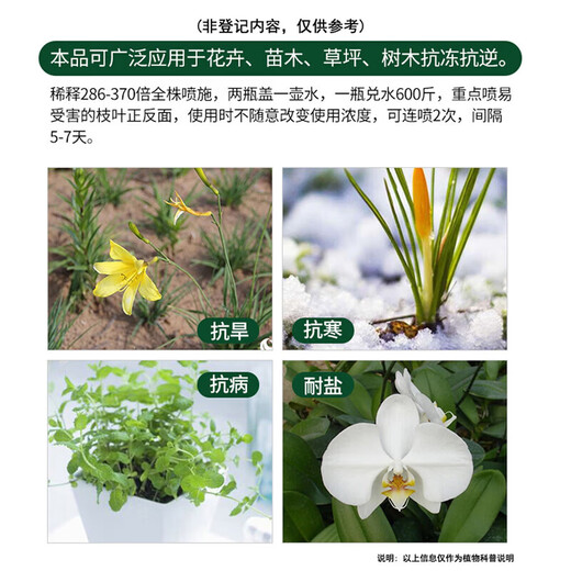 Guoguang Dynamics S-induced antibiotic tobacco citrus disease resistance, cold resistance, salt tolerance, root strengthening, seedling promotion, color change and growth regulator 1000ml