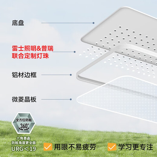 NVC Full Spectrum Eye Protection Ceiling Lamp Living Room Bedroom Lamp LED Lighting Fixtures Future Light Snow PRO Free Installation