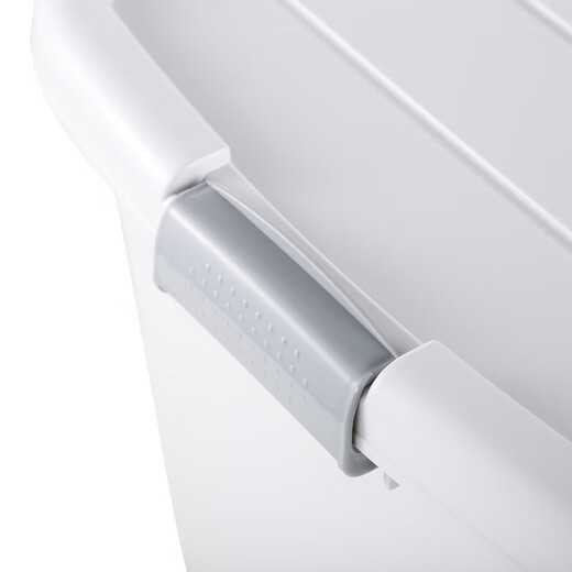 Desktop storage box, portable storage box, household storage box, snacks, toys, toiletries storage box, small size 15L blue