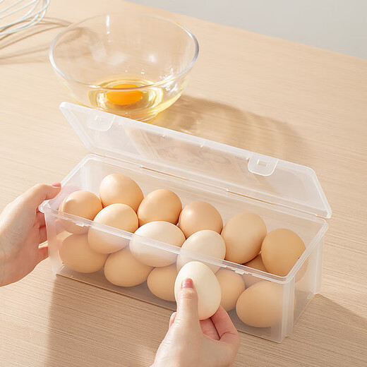 Sungsa imported egg storage box refrigerator side door organization artifact kitchen egg box crisper food grade refrigerator side door egg box 1 pack