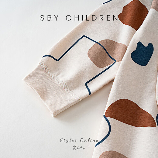 舒贝怡婴儿衣服新生儿连体衣护肚春秋婴幼满月宝宝哈衣周岁百天爬服80