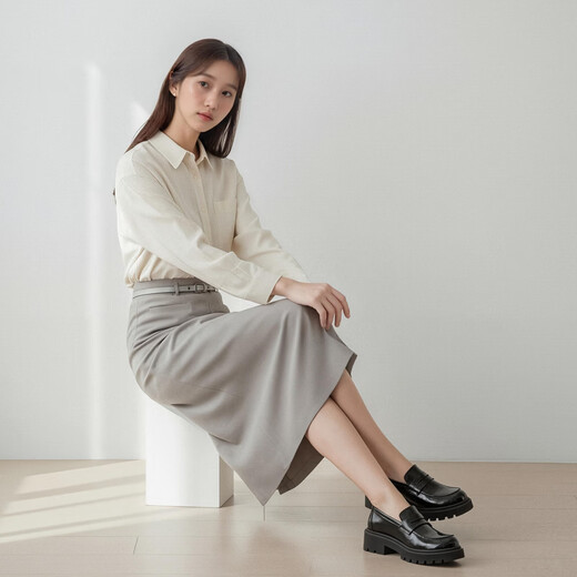 Nishimachimuraya (SETIROM) casual design shirt white one size