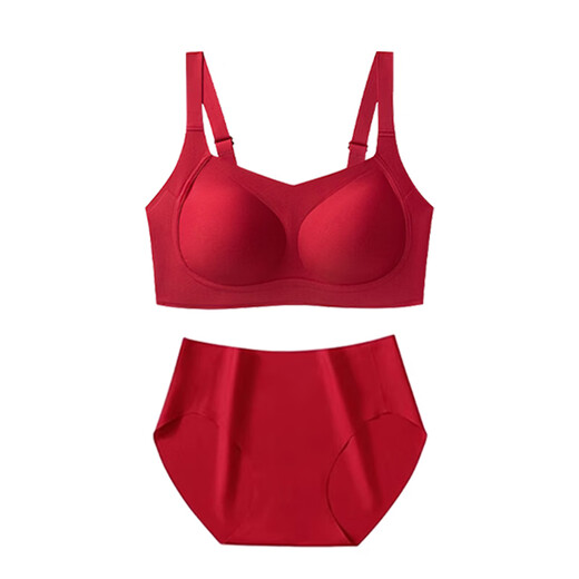 Miss Polly's large size zodiac year underwear set, women's underwear clothes, 2026 year of the horse, gift for mom and bestie, underwear + socks + scarf + red rope + SF high-end gift box 2XL female 95B-H universal