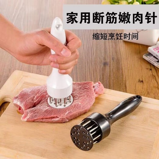 Ketel bright meat hammer, meat hammer, steak hammer, meat hammer, meat loosening hammer, tendon breaker, household meat loosening needle, double-sided meat tenderizer, large double-sided meat hammer, thickened and can be hung