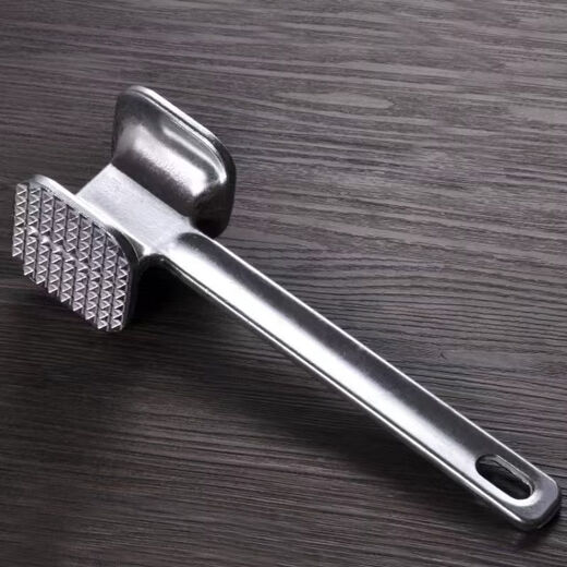 Ketel bright meat hammer, meat hammer, steak hammer, meat hammer, meat loosening hammer, tendon breaker, household meat loosening needle, double-sided meat tenderizer, large double-sided meat hammer, thickened and can be hung