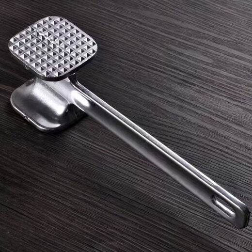 Ketel bright meat hammer, meat hammer, steak hammer, meat hammer, meat loosening hammer, tendon breaker, household meat loosening needle, double-sided meat tenderizer, large double-sided meat hammer, thickened and can be hung