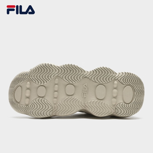 FILA Yang Mi's same style official pea shoes women's shoes dad shoes sneakers winter new sports casual shoes oatmeal brown-OM 38
