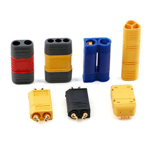 MR/MT/XT30/60/90/150 Lithium Battery Controller Motor Charger Power Connector AM/AS/EC XT60U-F_Female No Specifications
