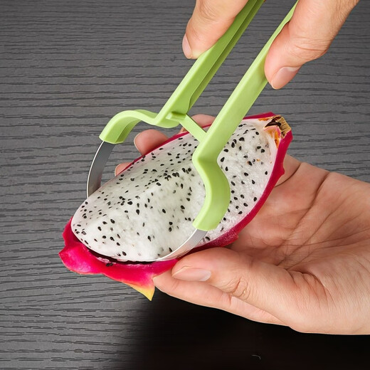 Fantasy stainless steel three-in-one fruit divider, household multi-functional ball digger, ball scoop, fruit meat carving tool, upgraded version 1 set, three-in-one fruit carving tool, carving ball, ball removal