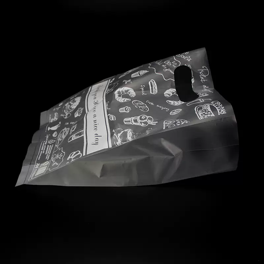 Yusenyi Baking Plastic Packaging Bag Cake Toast Bread Packing Bag Dessert Dessert Takeaway Tote Bag Private Baking Bag Bread Pattern - Small 20x30cm 100 pieces 20 pieces 8 silk