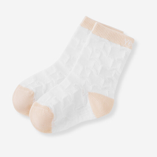 YEEHOO's shopping mall same style children's socks, Silos socks, four-season baby socks, 2 pairs, cute new style, geometric style, 2 pairs, 3-6 months, recommended foot length 8-10cm