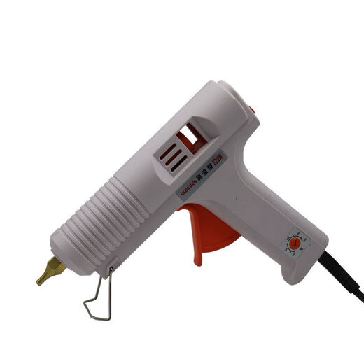 Enbaole 220W hot melt glue gun temperature-adjustable constant temperature leak-proof glue nozzle 11mm industrial grade handmade high viscosity hot melt glue 220W glue gun with 1 glue stick