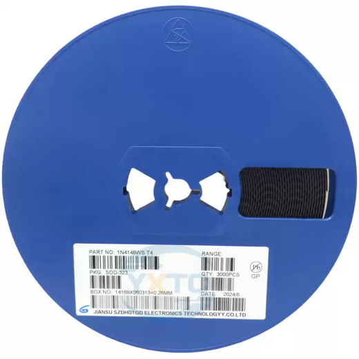 1N4148W/1N4148WS/1N4148WT silk screen T4SOD-123/323/523 switching diode 1N4148WT4SOD-1231 plate 3000 pcs