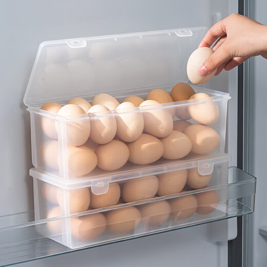 Sungsa imported egg storage box refrigerator side door organization artifact kitchen egg box crisper food grade refrigerator side door egg box 1 pack