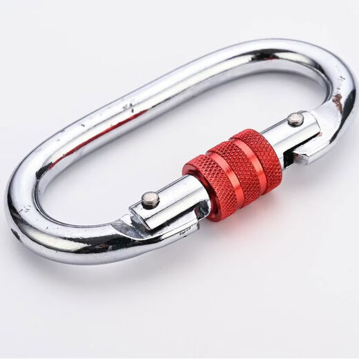 Zailu carabiner red nut white nut black nut hammock buckle yoga buckle climbing buckle mountaineering safety buckle white nut 15kn