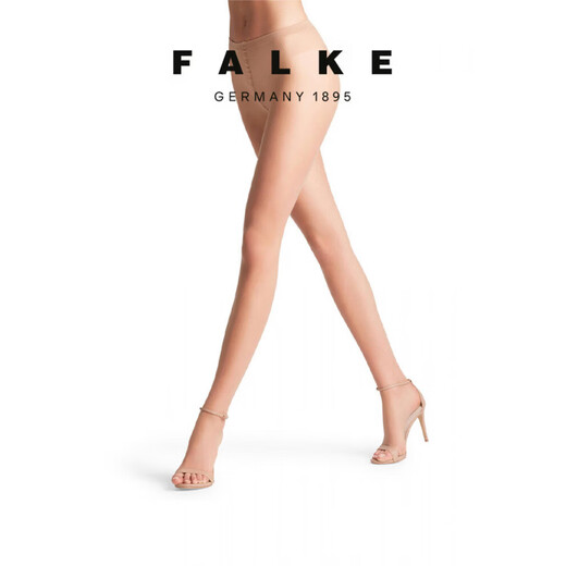 FALKE Eagle Shelina12D Leaky Toe Fish Mouth Light Thin Nude Smooth Stockings Women Soft High Elasticity 40029 4409 White Skin S