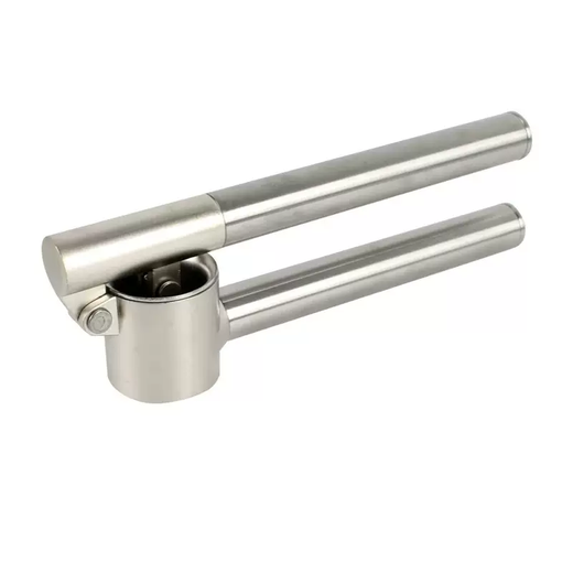 Yusenyi 304 stainless steel garlic press aluminum alloy garlic masher extended garlic peeling garlic masher kitchen garlic garlic paste tool short style