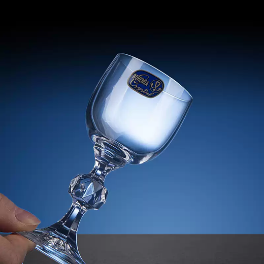 Yusenyi Czech original imported liquor glass Bohemian crystal glass one or two small wine glasses goblets spirits glasses new Diana 60ml 6 pack