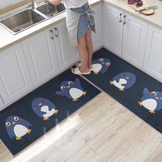 Fantasy Kitchen Floor Mat Oil-proof and Waterproof Home Customized Doorway Water-Absorbent Oil-Absorbent Dirty-Resistant Mat Foot Mat Long Non-slip Carpet Resting Boss 45x120cm Sliding Door Kitchen