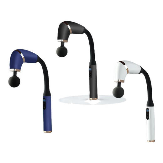 Thomson (TOMSON) professional fascia gun home fitness small massager muscle neck membrane relaxation extension elbow birthday gift for boyfriend and girlfriend practical dark night black six levels of intensity + three modes