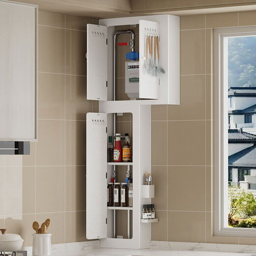 Merchant Wuyu Kitchen Gas Pipe Covering Decoration Natural Gas Pipe Covering Cover Gas Meter Water Pipe Covering Ugly Hole Baffle Customized U-shaped U-shaped Plate to Take Photos of Hair Scenes