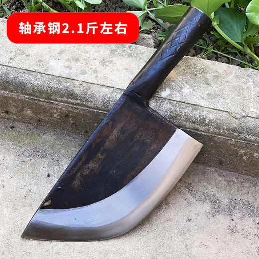 Double Daji bone forged and chopped pork bone butcher light gray 23cm