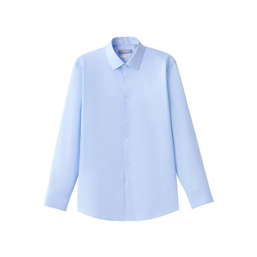 Goldlion Yungan Master 200-Count reine Baumwolle bügelfrei 26 Frühlings- und Sommer-Herren-Langarmhemd Twill Business-Formalhemd