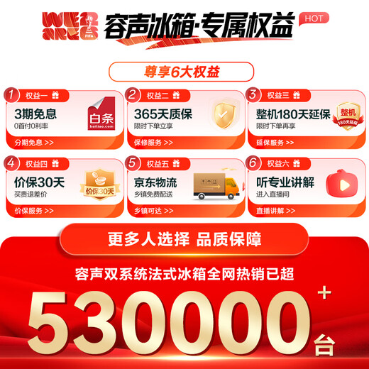 Rongsheng 513L French multi-door refrigerator pro model IDP active sterilization dual system dual cycle first-level energy efficiency air-cooled frost-free large capacity BCD-513WD18MP national subsidy